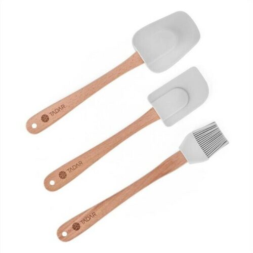 Maslovačka + 2x stierka silikon/bambus sada