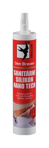 Silikón sanitárny Nano Tech hnedý 310ml
