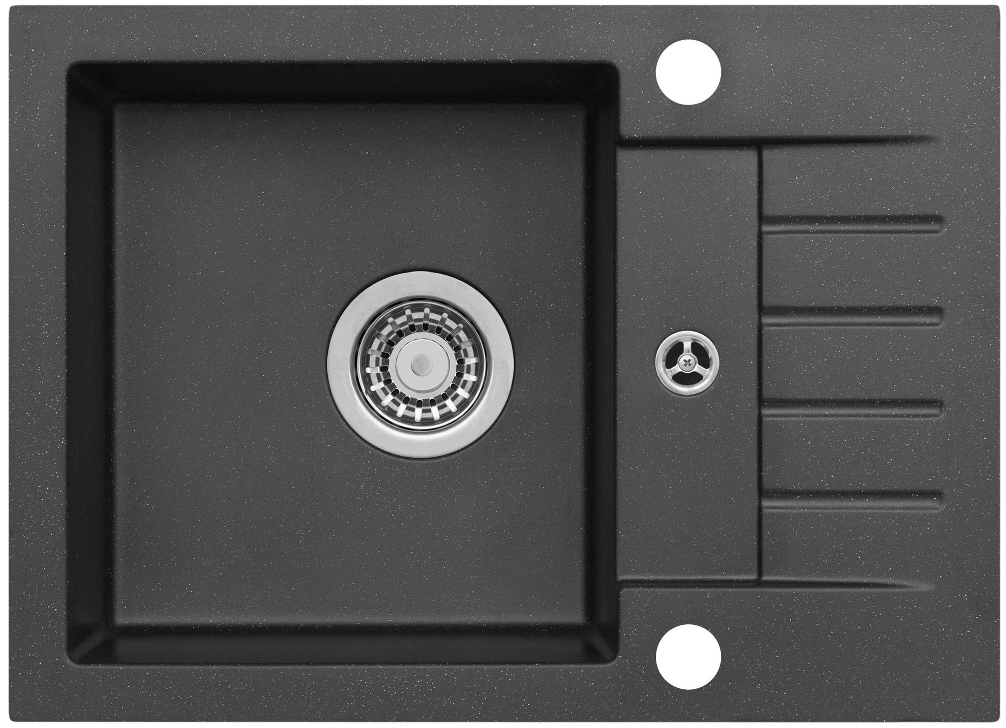 Granitový kuchynský drez, čierny. Drevonax Humenné.